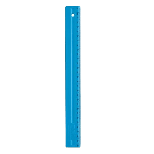 REGUA-ESCOLAR-DELLO-30CM-AZUL