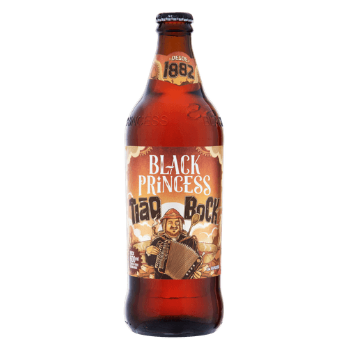 Cerveja Bock Tião com Rapadura Black Princess Garrafa 600ml