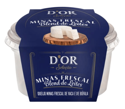 Queijo Minas Frescal Dor Blend Leites Vac/Buf 1Kg
