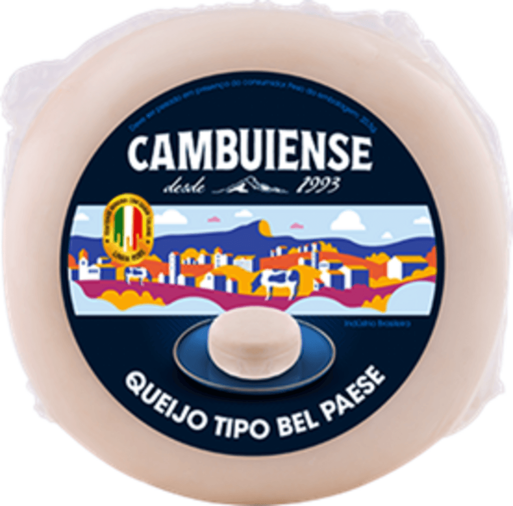 Queijo Bel Paese Cambuiense 1Kg