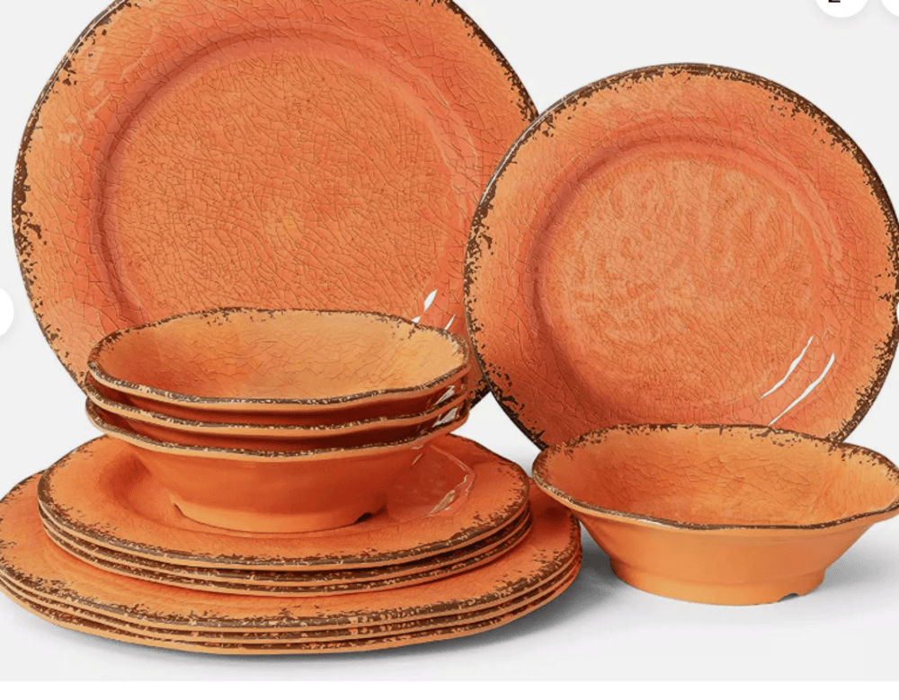 AP JANTAR IMP 12PC - LARANJA