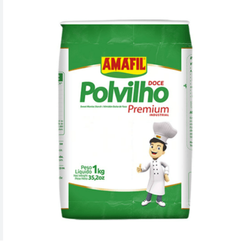 POLVILHO MANDIOCA DOCE PREMIUM AMAFIL 1KG