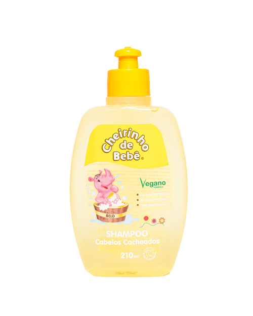 SH INF CHEIRINHO BEBE 210ML CABELOS CACHEADOS / AMARELO