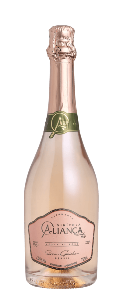 Espumante Brasileiro Aliança Moscatel Rosé 750ml