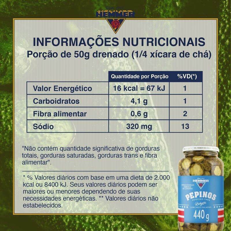Pepino-em-Conserva-em-Rodelas-Agridoce-Hemmer-Burgers-Vidro-Peso-Liquido-800g-Peso-Drenado-440g