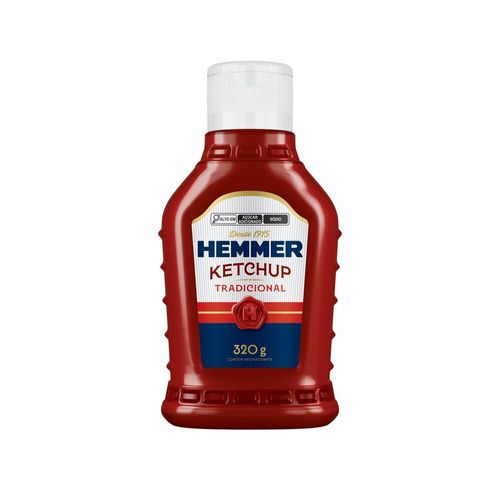 Ketchup Tradicional Hemmer Squeeze 320g