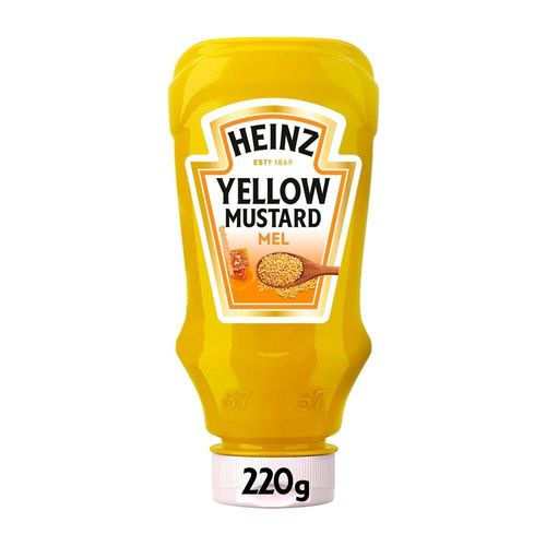 Mostarda Squeeze Amarela com Mel Heinz 220g