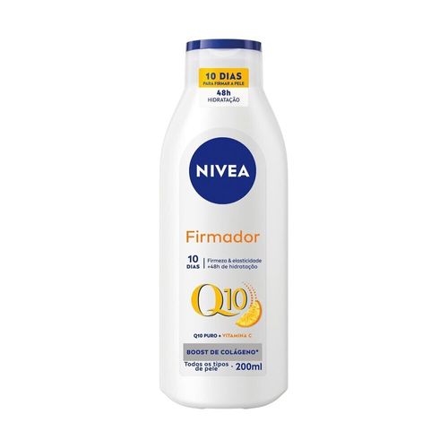 Loção Hidratante Firmador Nivea Q10 + Vitamina C Todos os Tipos de Pele 200ml