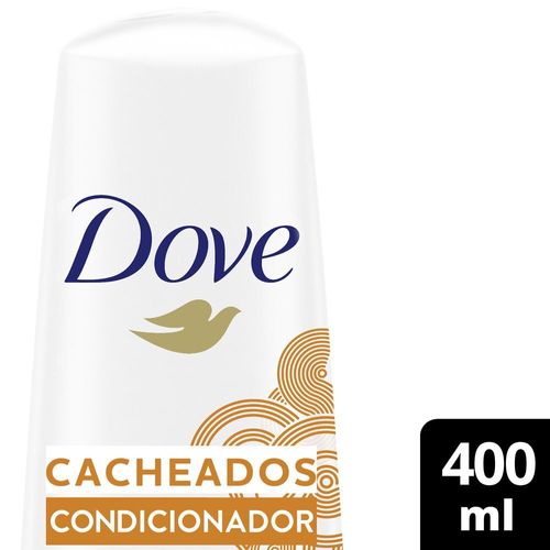 Condicionador com Óleo de Babosa Dove Liberdade dos Cabelos Texturas Reais Cacheados Frasco 400ml