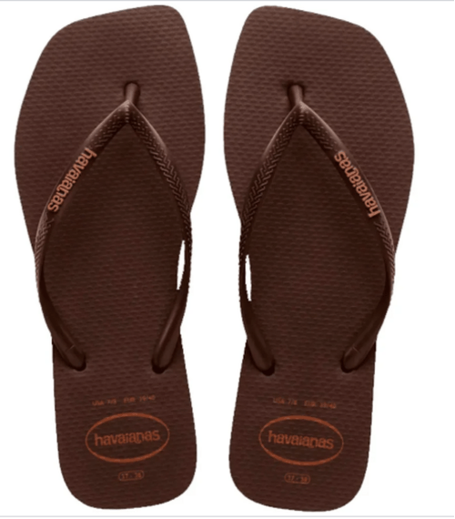 SANDALIAS HAVAIANAS SLIM SQUARE CAFE 35/36