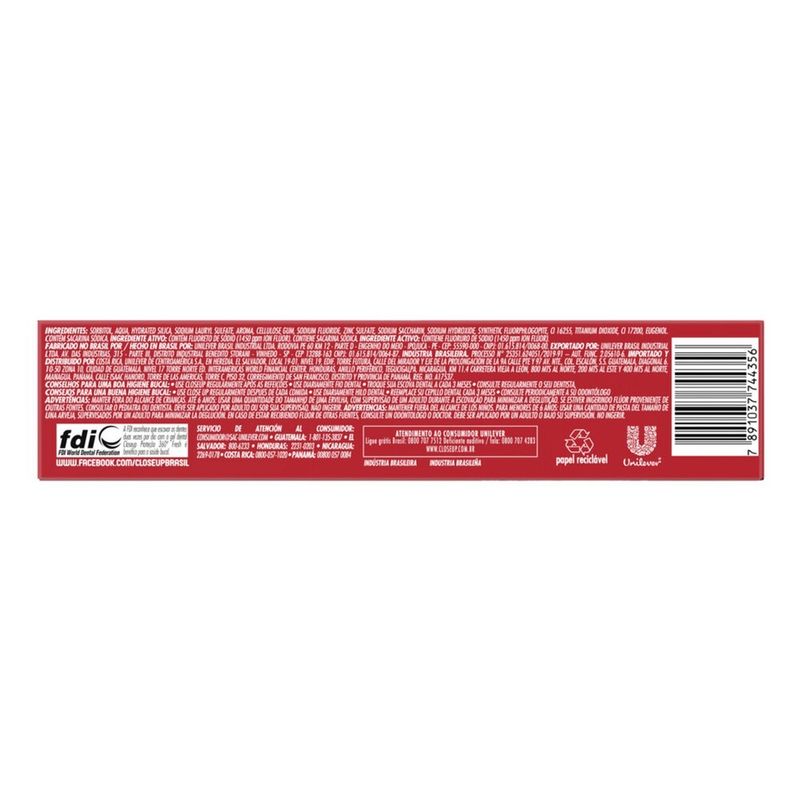 Gel-Dental-com-Fluor-Red-Hot-Closeup--Protecao-360°-Fresh-Caixa-90g