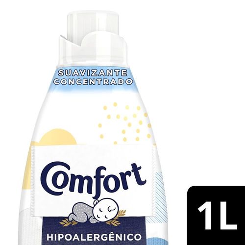 Amaciante de Roupa Concentrado com Óleo de Argan Puro Cuidado Comfort Frasco 1l