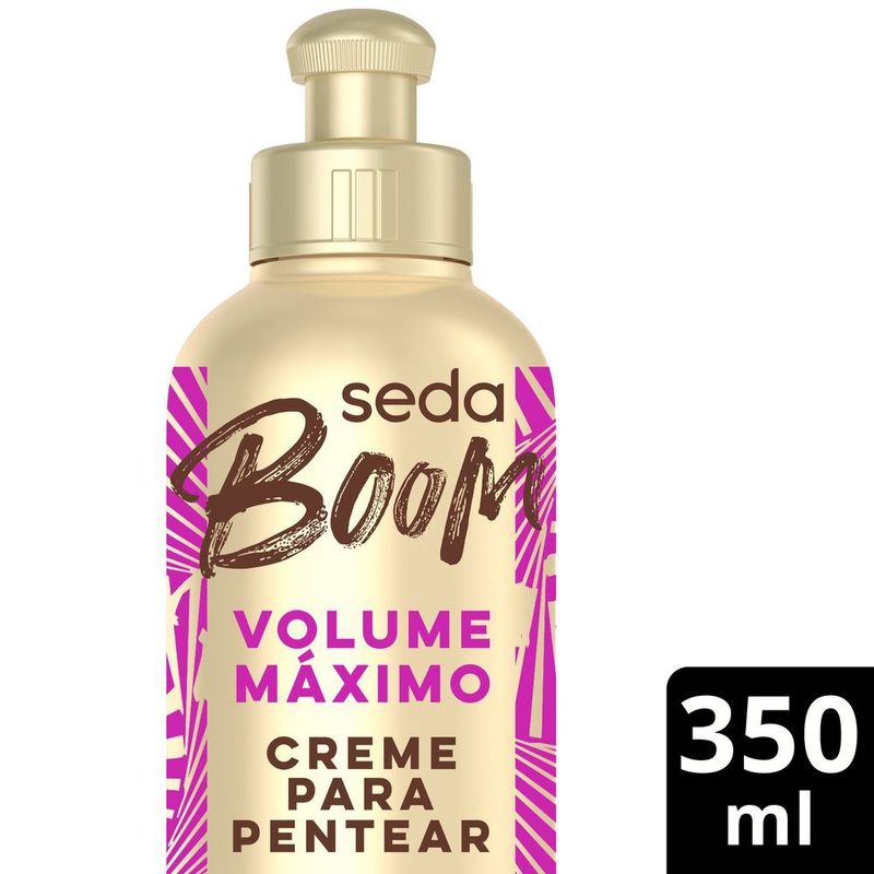 Creme-para-Pentear-Leve-Seda-Pro-Curvatura-Boom-Volume-Maximo-Frasco-350ml