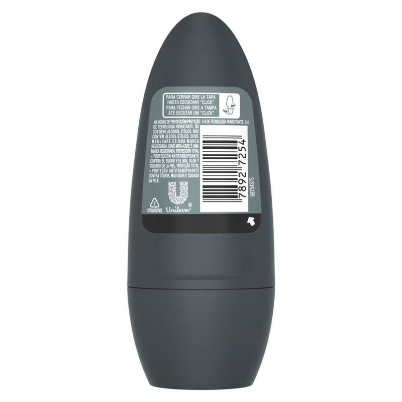 Desodorante-Antitranspirante--Roll-on-Dove-Men-Care-Cuidado-Total-50ml