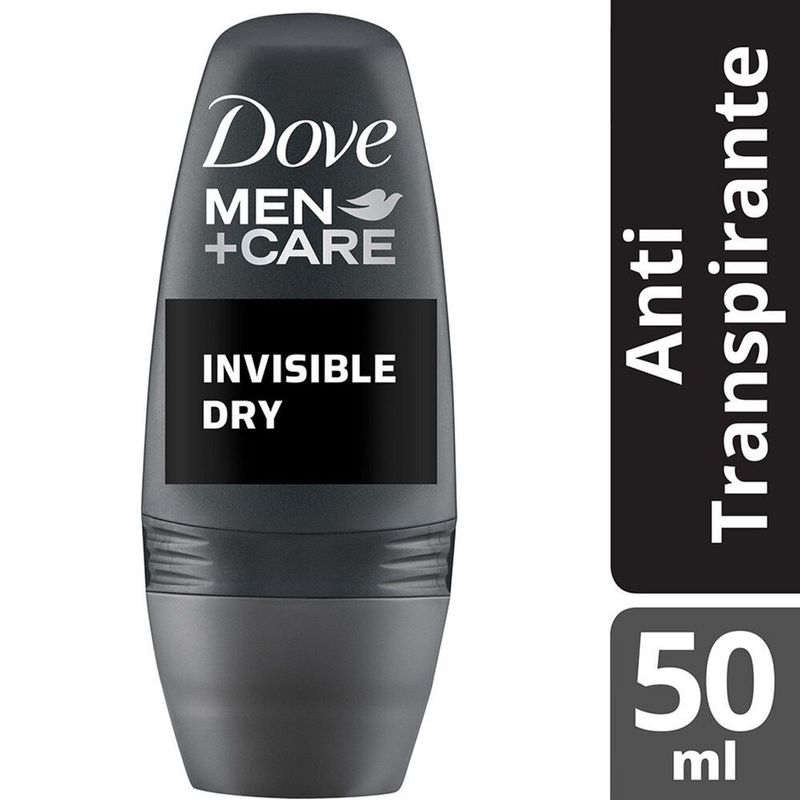 Antitranspirante-Roll-On-Invisible-Dry-Antimanchas-Brancas-e-Amarelas-48h-Dove-Men-Care-50ml