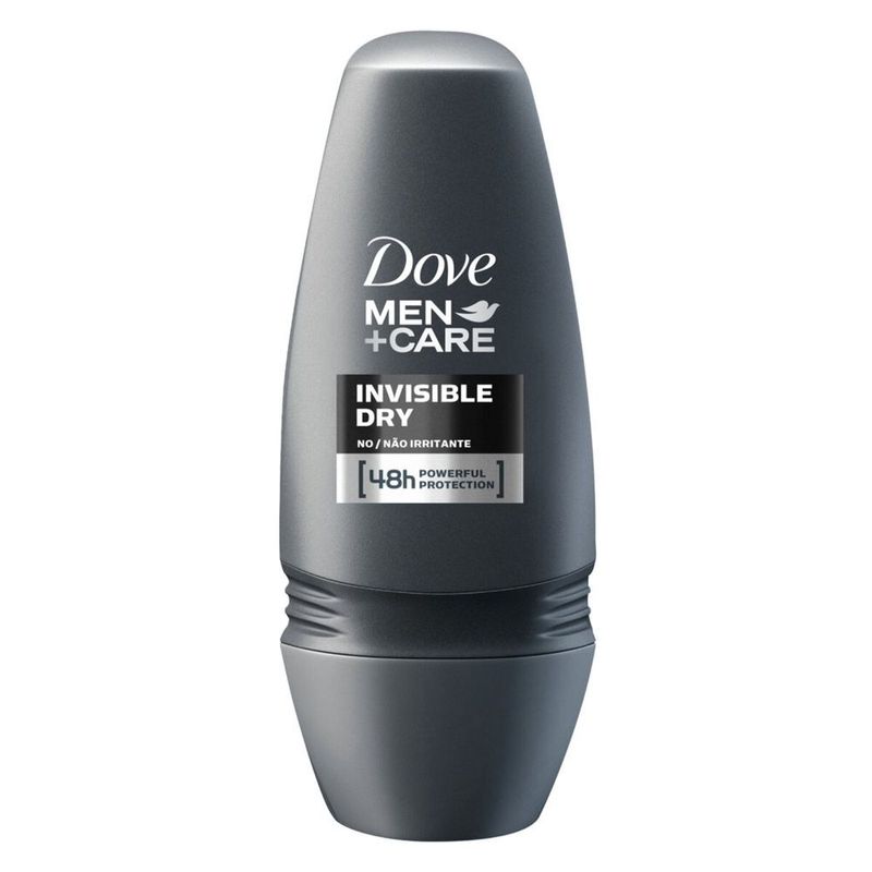 Antitranspirante-Roll-On-Invisible-Dry-Antimanchas-Brancas-e-Amarelas-48h-Dove-Men-Care-50ml