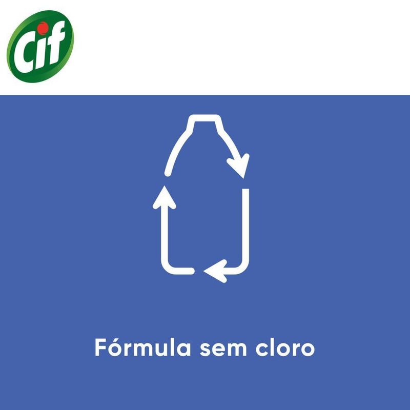 Limpador-de-Uso-Geral-Banheiro-sem-Cloro-Cif-Sache-450ml-Refil-Economico