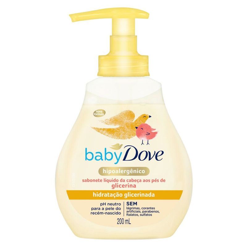 Sabonete-Liquido-de-Glicerina-Hidratacao-Glicerinada-da-Cabeca-aos-Pes-Dove-Baby-Frasco-200ml