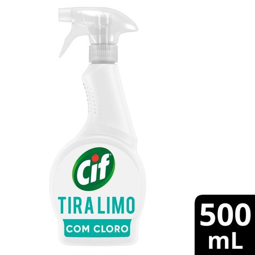 Desinfetante de Banheiro Especialista Cif Tira Limo Com Cloro Gatilho 500 ml