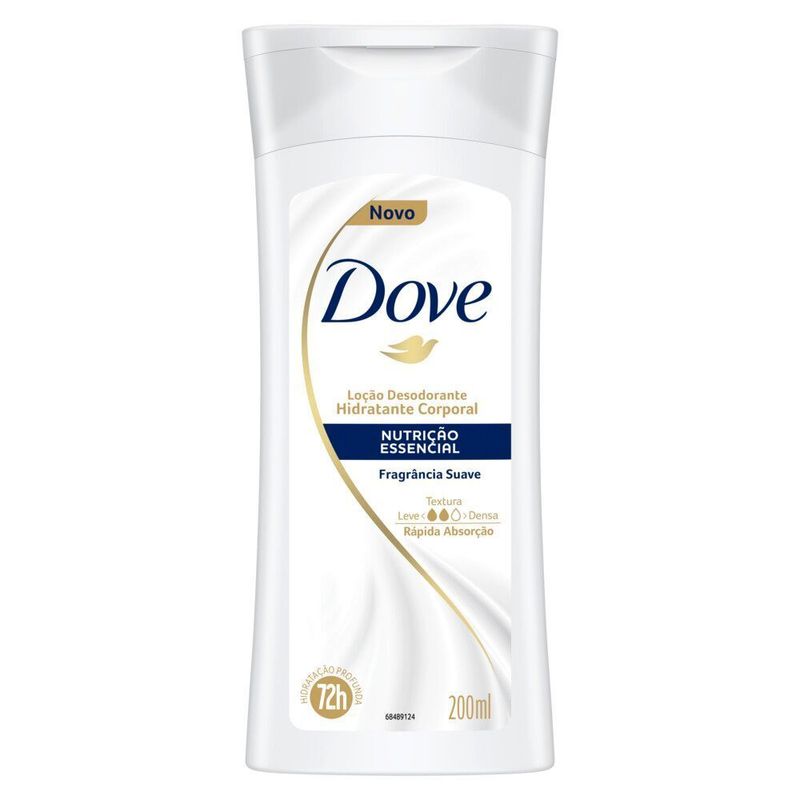 Locao-Desodorante-Corporal-Hidratante-Nutricao-Essencial-Dove-Frasco-200ml