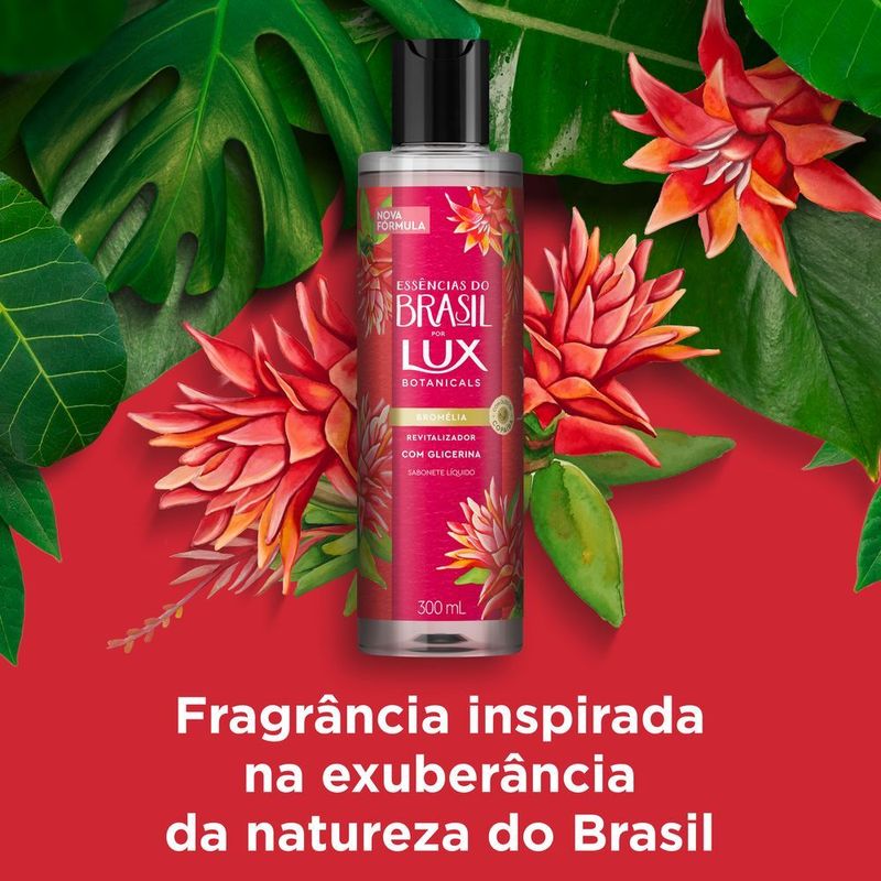 Sabonete-Liquido-de-Glicerina-Revitalizador-com-Oleo-de-Copaiba-Bromelia-Lux-Botanicals-Essencias-do-Brasil-Frasco-300ml