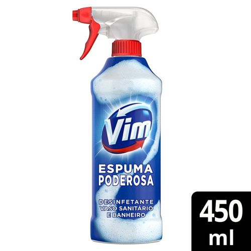 Produto de Limpeza Desinfetante VIM Espuma Poderosa 450ml