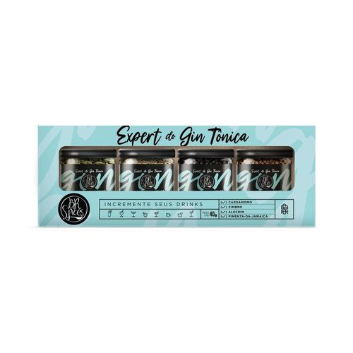 Kit Especiarias para Gin Tônica BR Spices 4 Unidades de 10g Cada