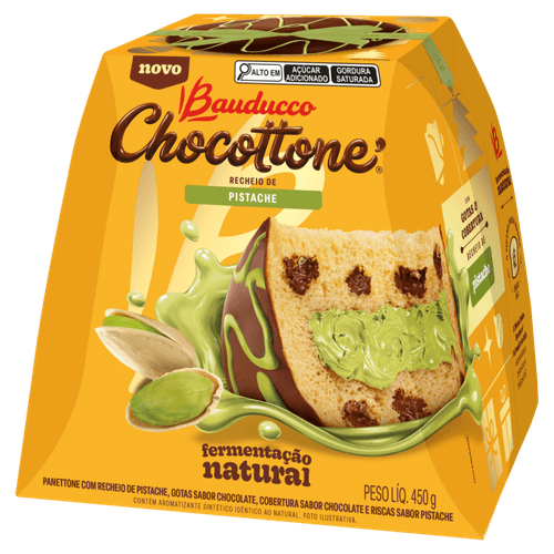 CHOCOTTONE BAUDUCCO MAXI PISTACHE 450G