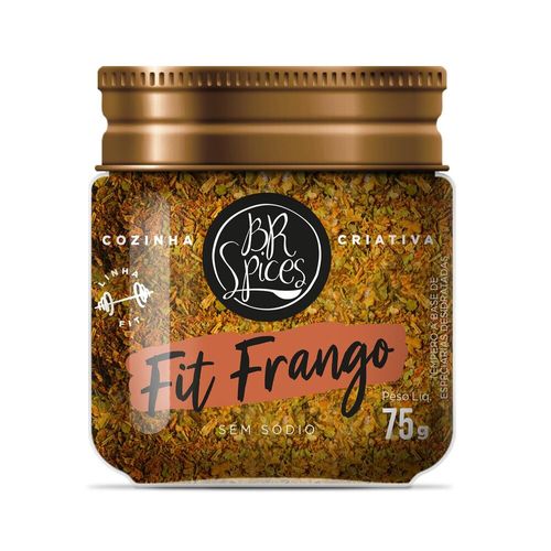 Tempero para Frango Zero Sódio BR Spices Fit Pote 75g