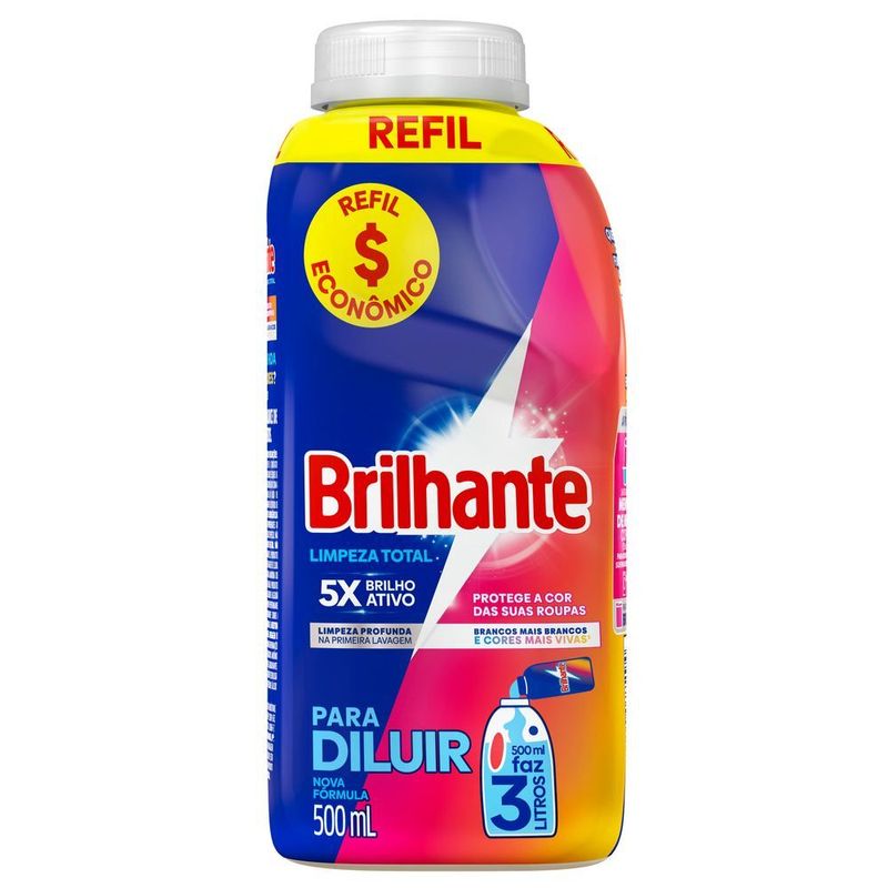 Detergente-Liquido-Brilhante-Limpeza-Total-para-Diluir-500ml