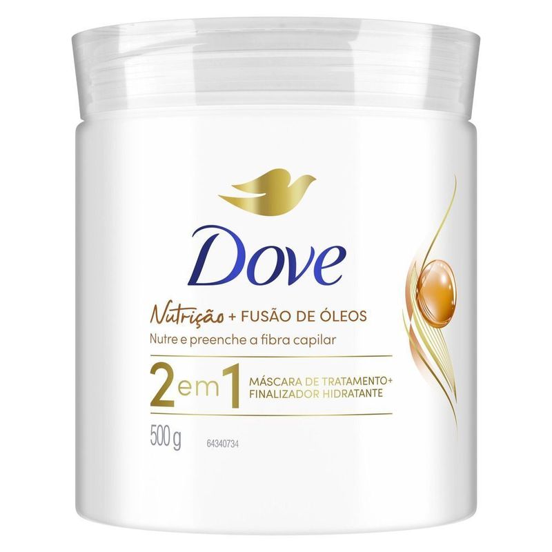 Mascara-de-Tratamento---Finalizador-2-em-1-DOVE-Nutricao---Fusao-de-Oleos-500-g