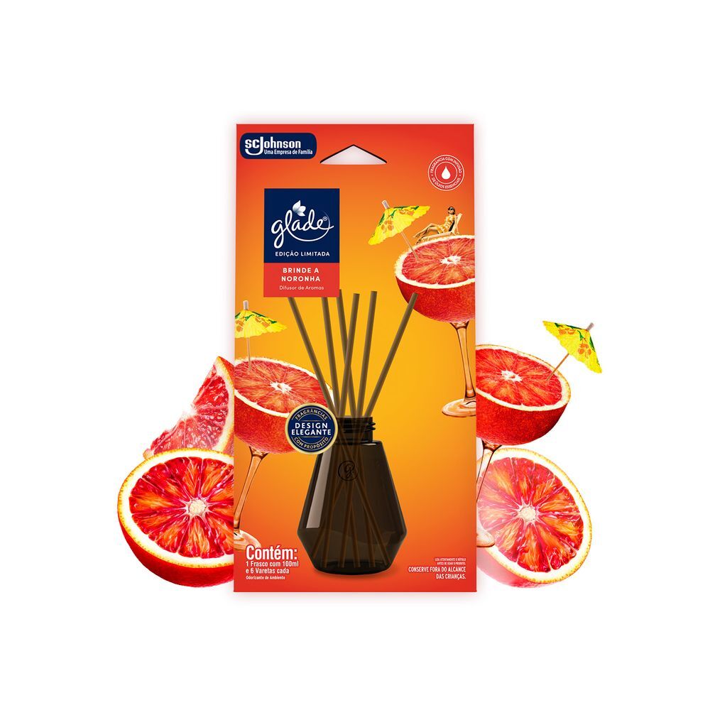 Difusor de Aromas Glade Brinde A Noronha Edição Limitada 100ml