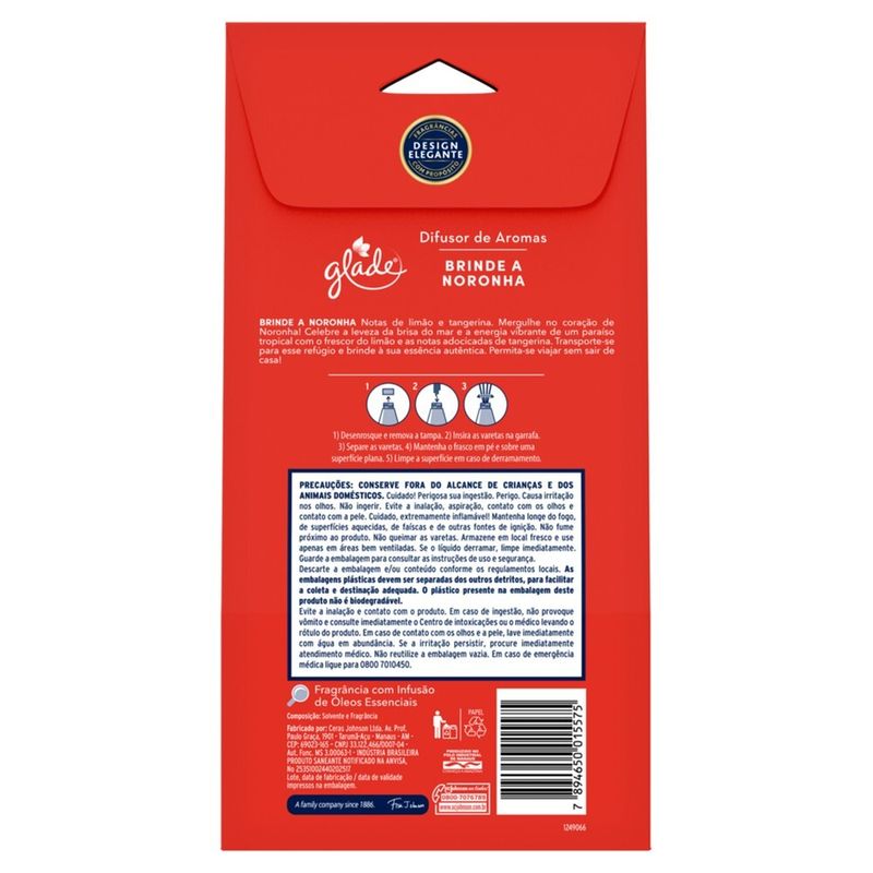 AROMATIZ-AMB-GLADE-DIFUSOR-100ML-BRINDE-NORONHA