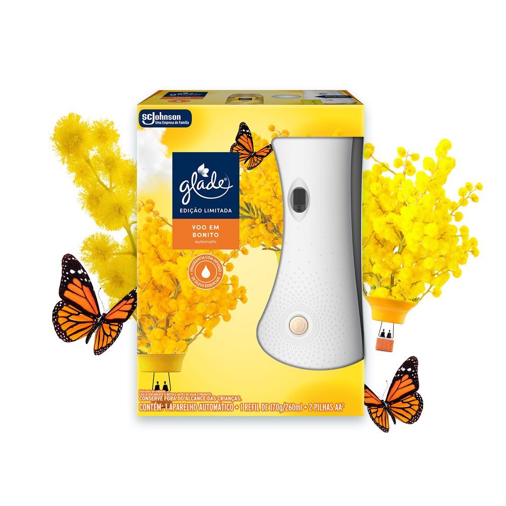 Odorizador Automático Glade Vôo Em Bonito 260ml
