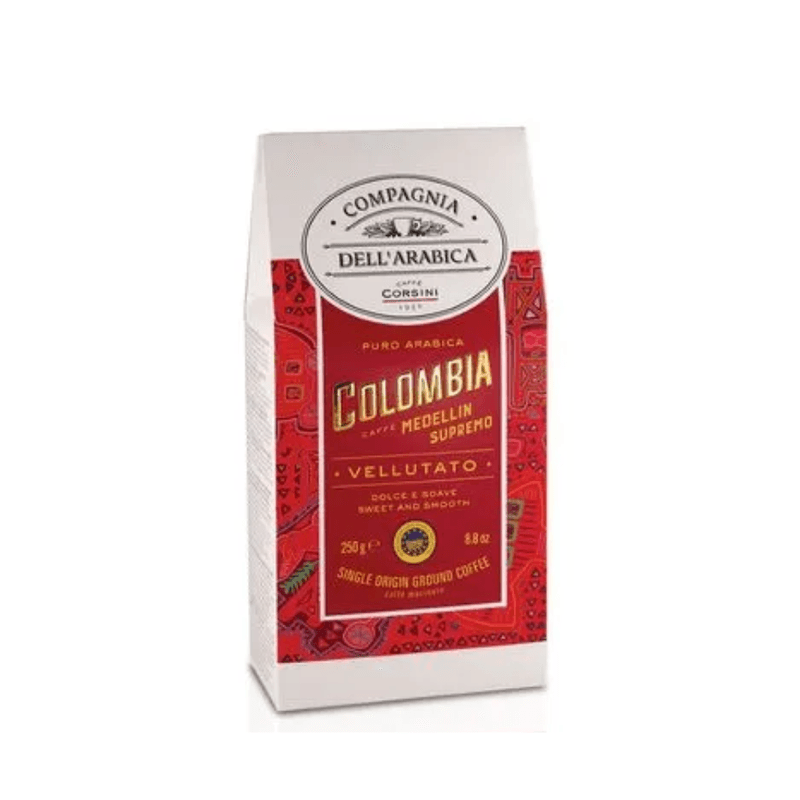 Cafe-Torrado-e-Moido-Colombia-100--Arabica-Compagnia-Dell-Arabica-Caixa-250g