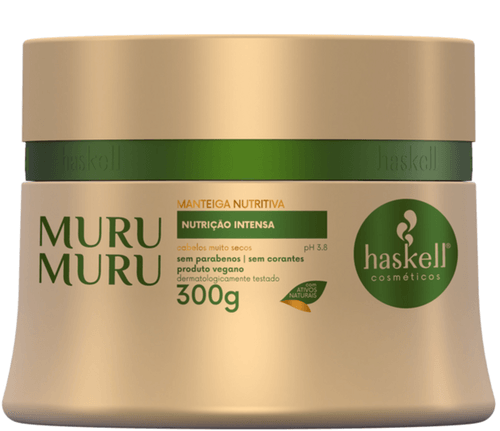 MASCARA CAPILAR TRATAMENTO HASKELL MURUMURU  300G- PT