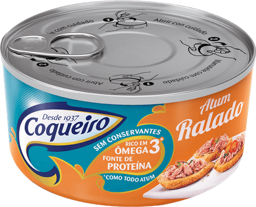 ATUM COQUEIRO RALADO OLEO 170g