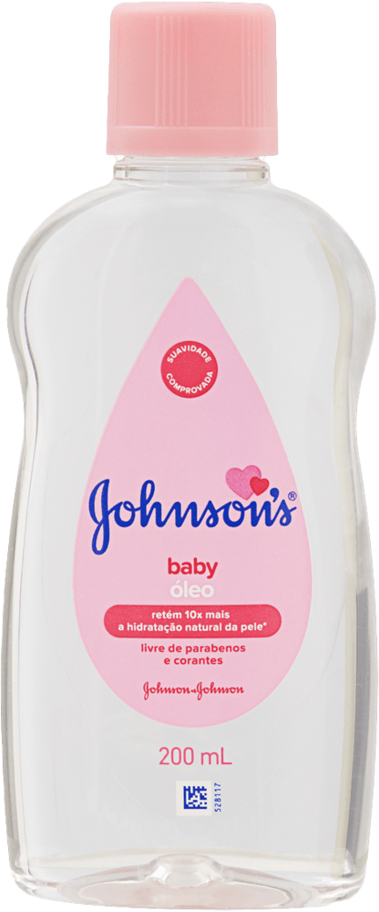 Óleo para Bebê Johnson's Baby Frasco 200ml