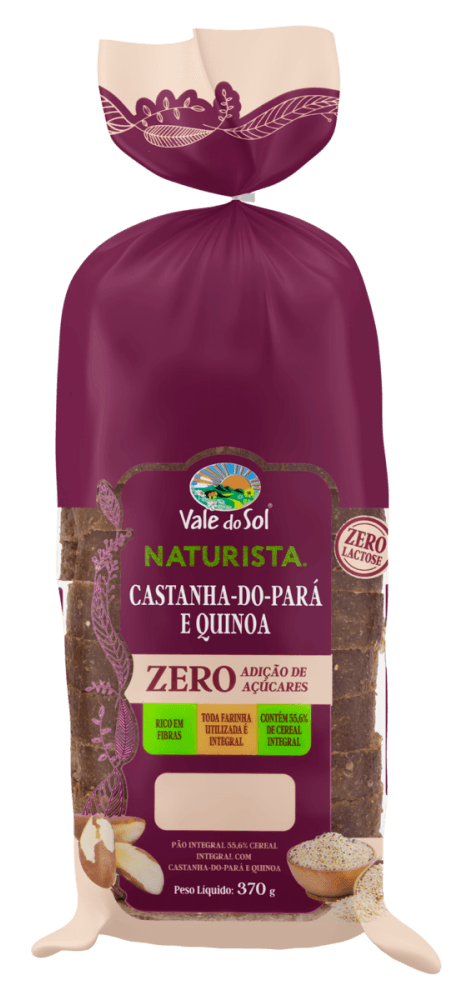 Pão Integral Vale Do Sol Light 370g