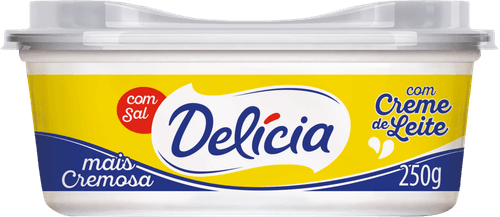 Margarina Delícia Creme de Leite 250g com Sal