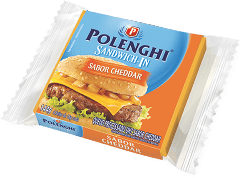 Mistura De Queijos E Gordura Vegetal Cheddar Polenghi Profissional 1Kg