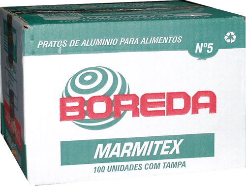 Marmitex Boreda N5 Cx-100un Fch Man Desc