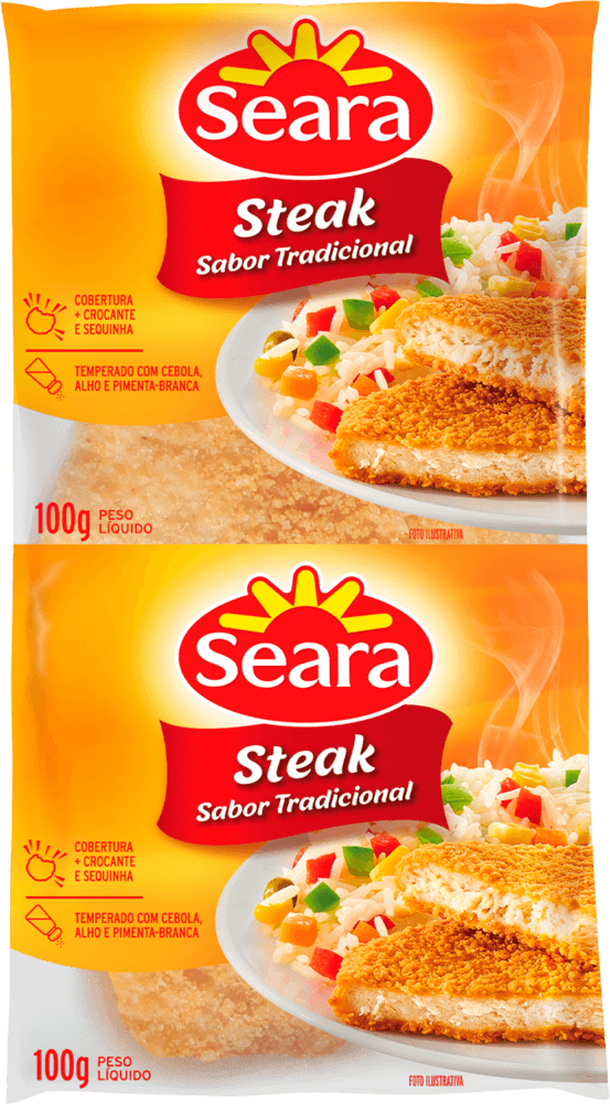 Steak de Frango Seara 100g