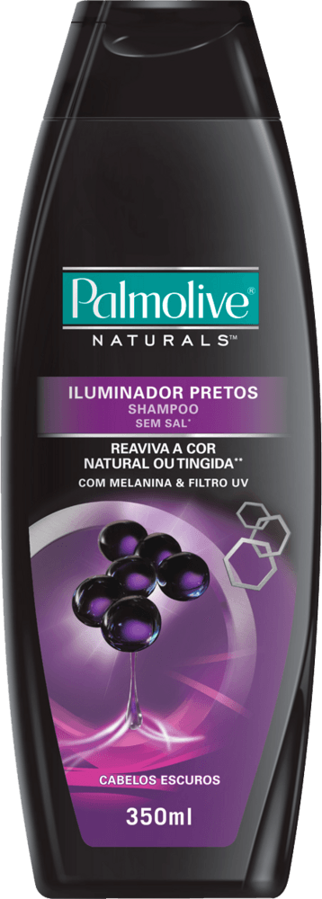 Shampoo-Melanina---Filtro-UV-com-Kera-Ceramide-Serum-Palmolive-Naturals-Pretos-Vibrantes-Frasco-350ml