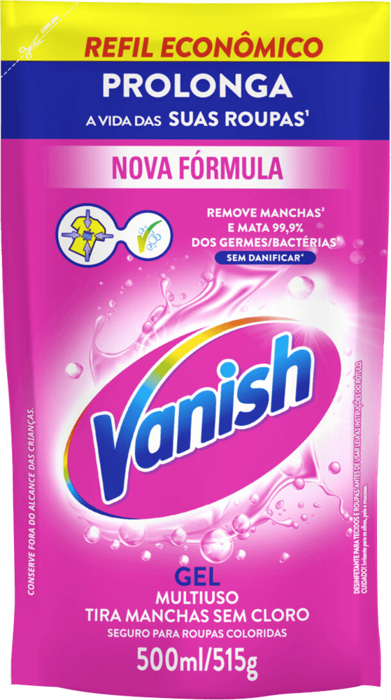 Tira-Manchas-Vanish-Liquido-Multiuso-para-roupas-coloridas-Refil-Economico-500ml