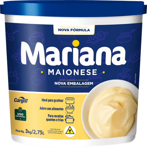 Maionese Mariana Balde 3kg