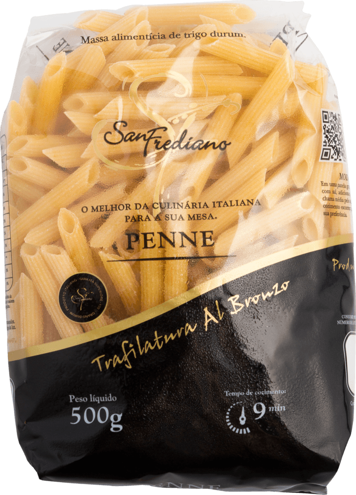 Macarrao-de-Semola-de-Trigo-Grano-Duro-Penne-San-Frediano-Pacote-500g