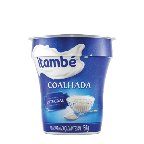 Coalhada Integral Adoçada Itambé Copo 130g