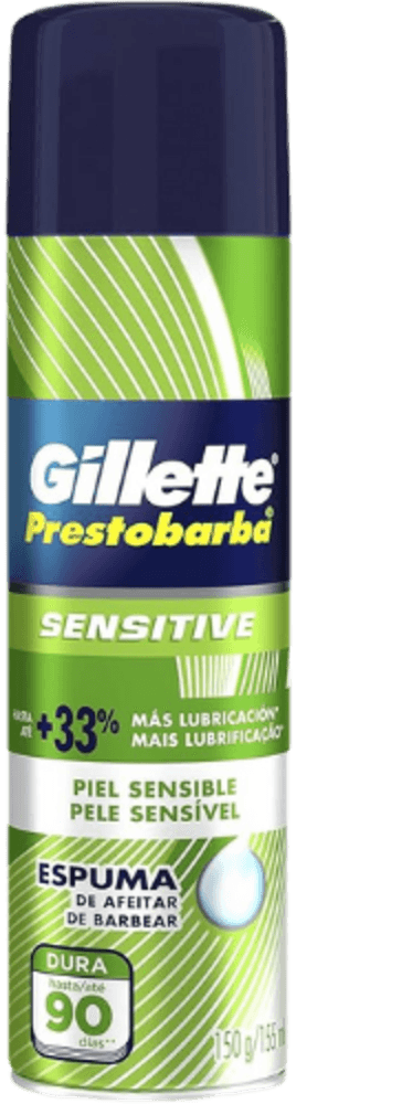 Espuma-de-Barbear-Gillette-Prestobarba-Sensitive-Frasco-150g