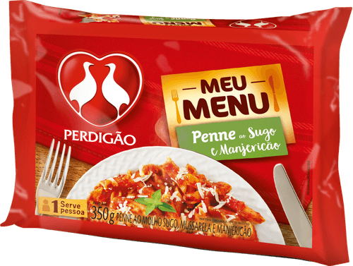 Penne ao Molho Sugo e Manjericão Perdigão Pacote 350g